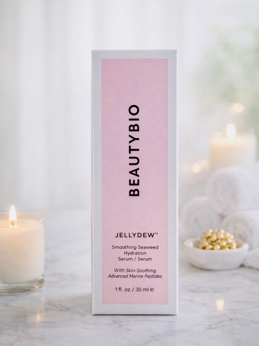BeautyBio JellyDew ✨ Glass Skin Serum • Seaweed Hydration • Plumping Glow NEW